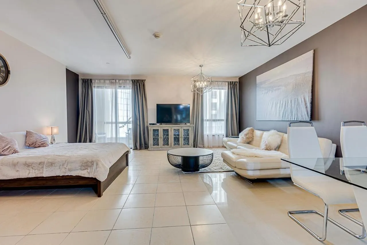 Entire Serviced Studio Jbr Sea View Balcony Dubai Apartment